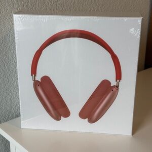 High Quality Headphones With Smart Case - Red